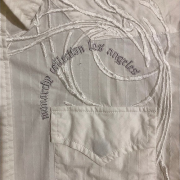 Monarchy Short Sleeve Button Down Shirt - Picture 2 of 5